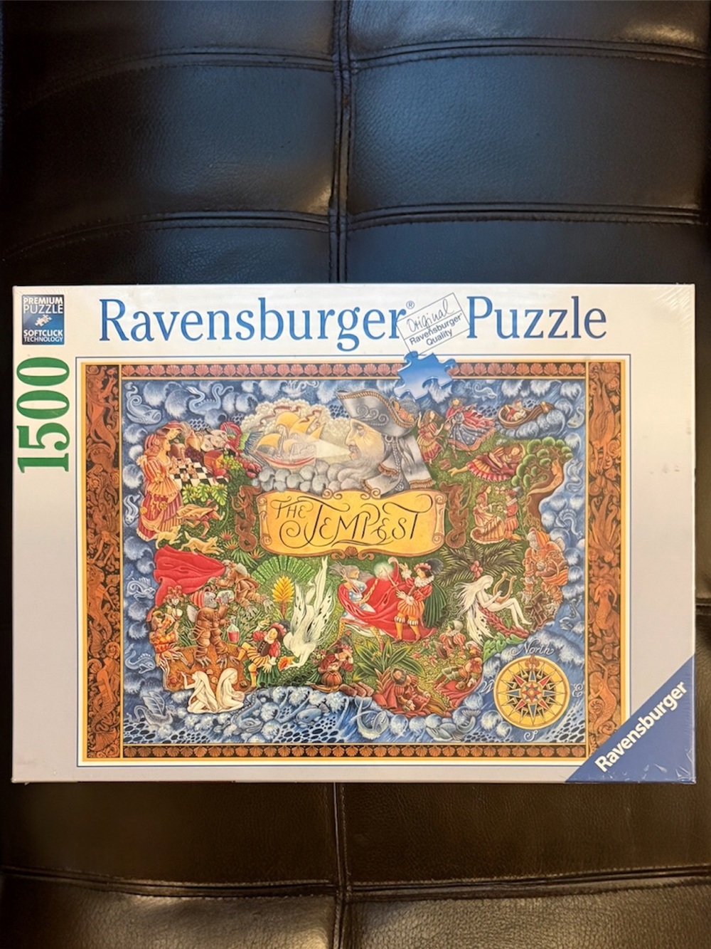 Ravensburger 1500 The Tempest jigsaw puzzle. Sealed, brand new in box.
